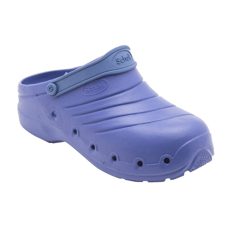 Scholl ženske klompe Work Light plave